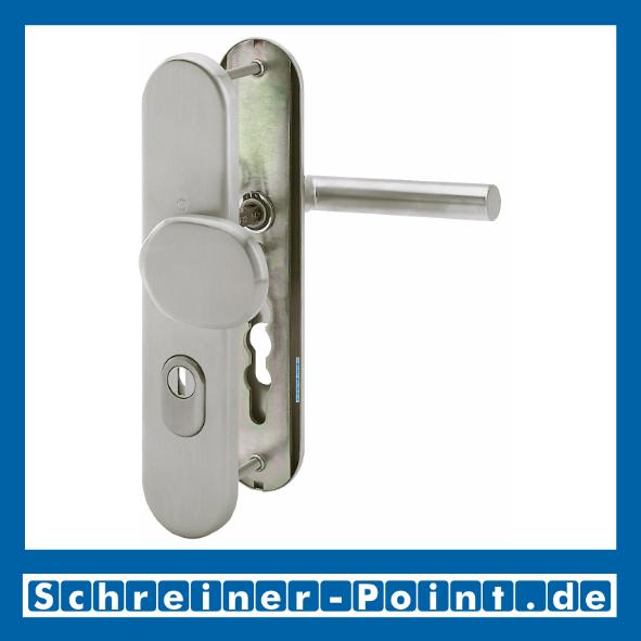 Schutzbeschlag Hoppe Amsterdam ZA F69 Edelstahl E86G/3332ZA/3330/1400Z ES1 (SK2), 3328811, 3328802